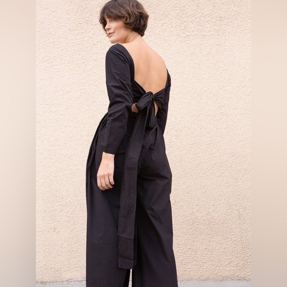 NWOT Amber Jumpsuit by Rujuta Sheth Size Large 100% Organic Cotton - Picture 5 of 15